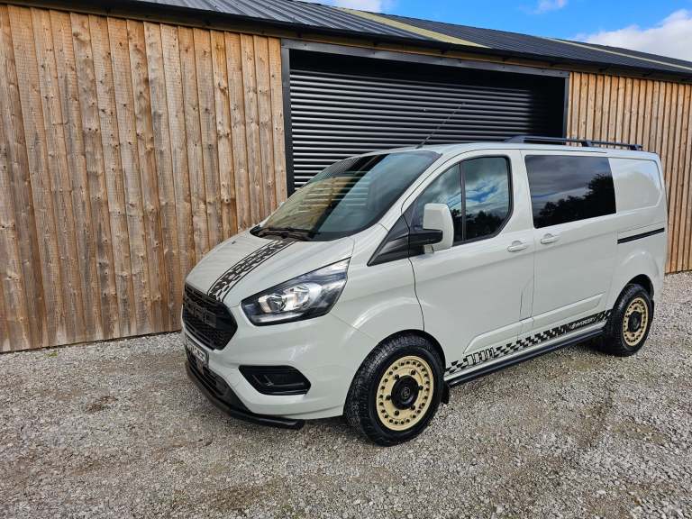 2018 FORD TRANSIT CUSTOM CREW CAB *ENFORCER*TAILGATE* NO VAT*AIRCON*HEATED SEATS