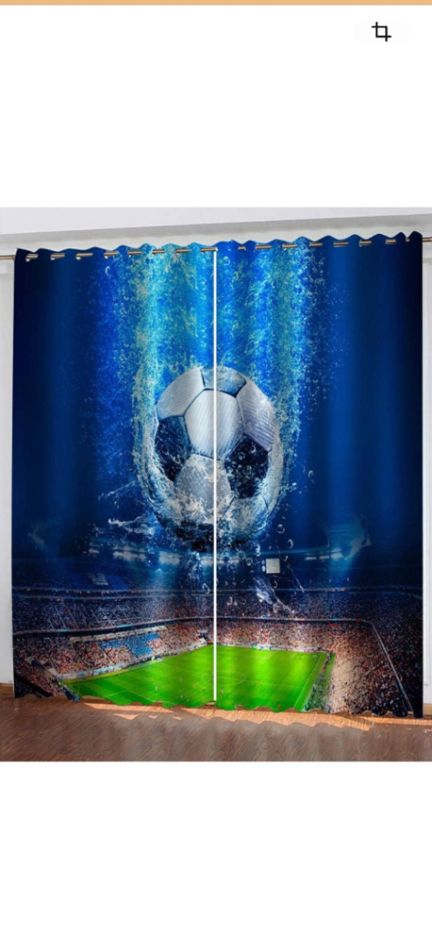 Football curtains