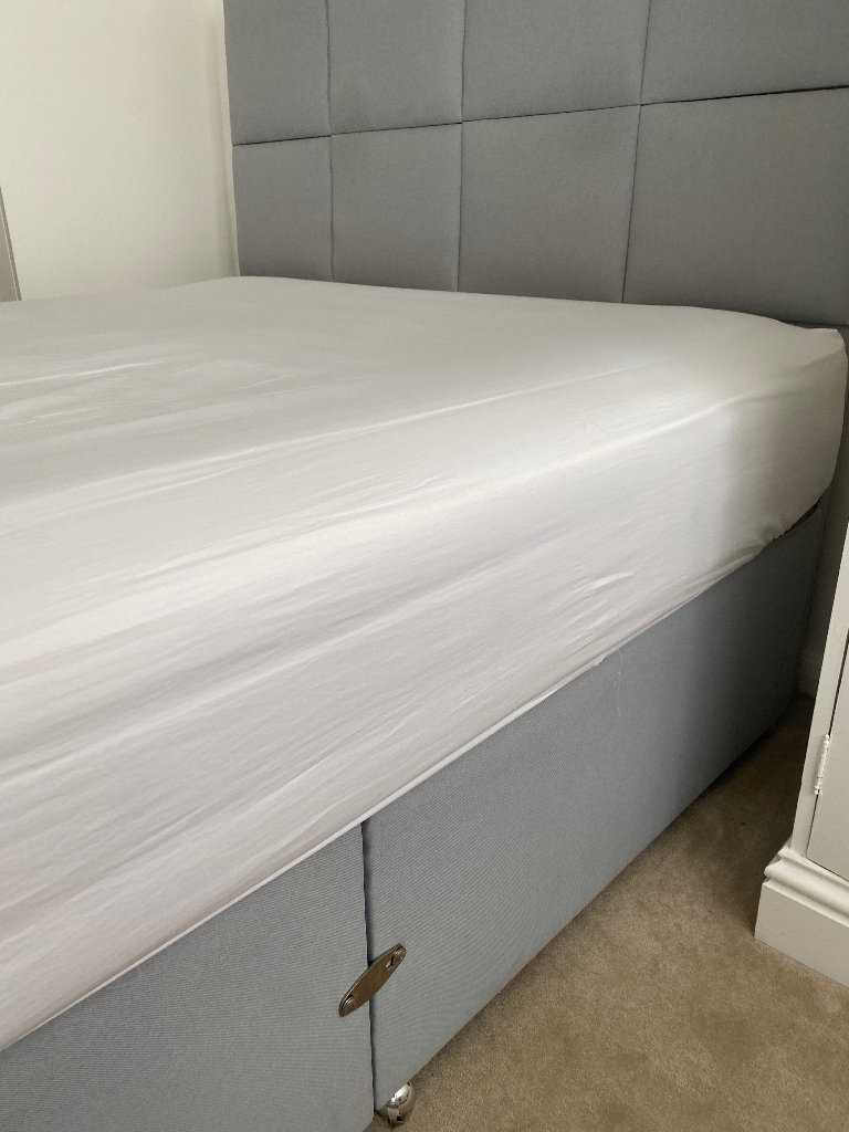 King size bed frame.