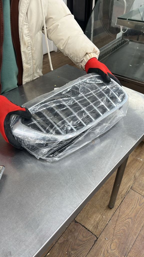 Front bumper & kidney grill 