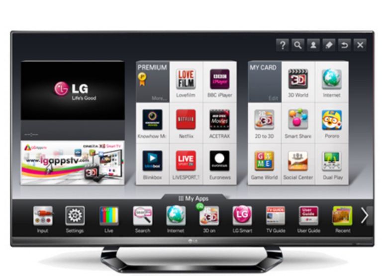 Smart LG Television 