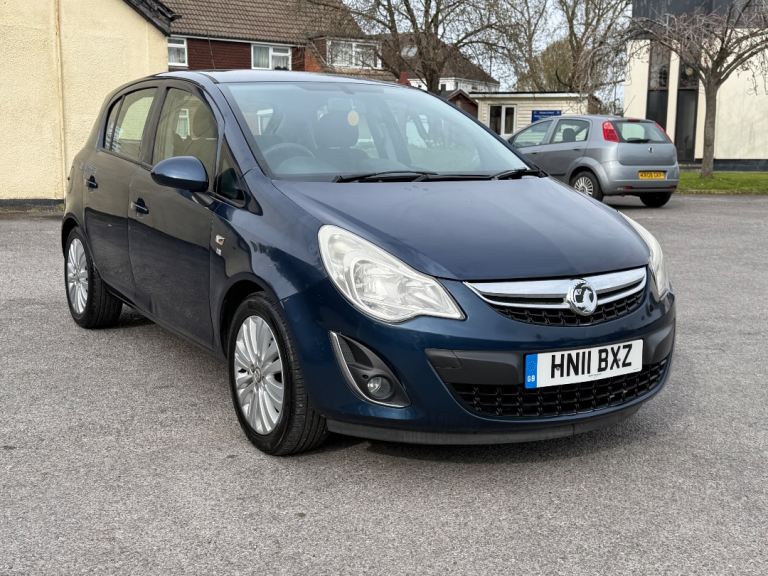 2011 Vauxhall, CORSA, Hatchback, 1.2 Petrol 5 doors Manual Blue