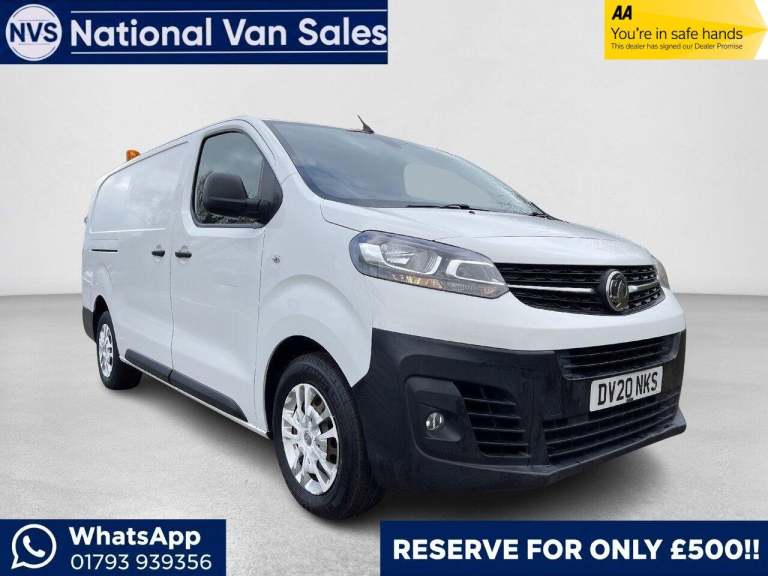 2020 Vauxhall Vivaro 1.5 Turbo D 2900 Dynamic L2 H1 Euro 6 (s/s) 6dr PANEL VAN Diesel Manual