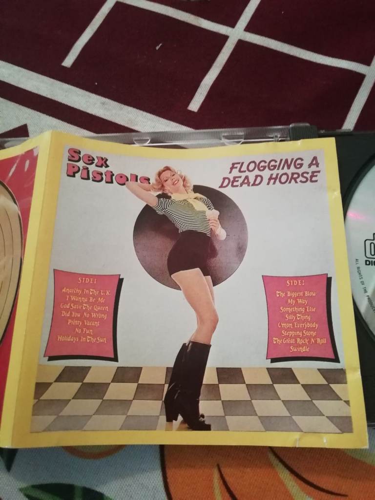 Sex Pistols CD Flogging a dead horse. Virgin records