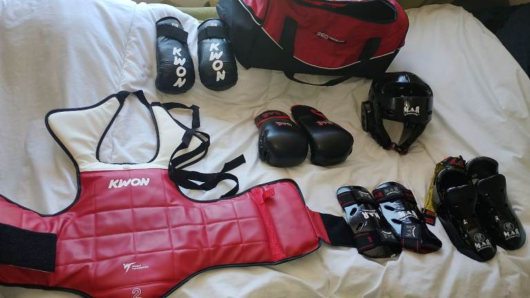 Full MAR international Kids karate sparring kit