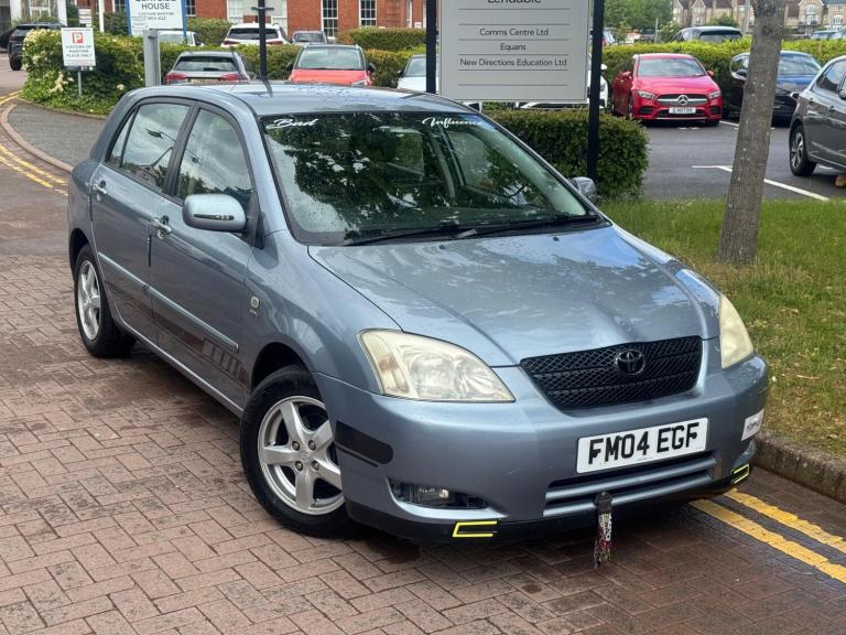 2004 Toyota Corolla 1.6 VVT-i T3 5dr Auto HATCHBACK PETROL Automatic