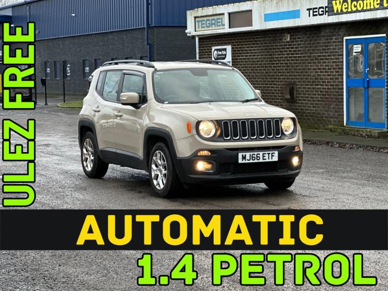 2016 Jeep Renegade 1.4 Multiair Longitude 5dr DDCT ESTATE Petrol Automatic