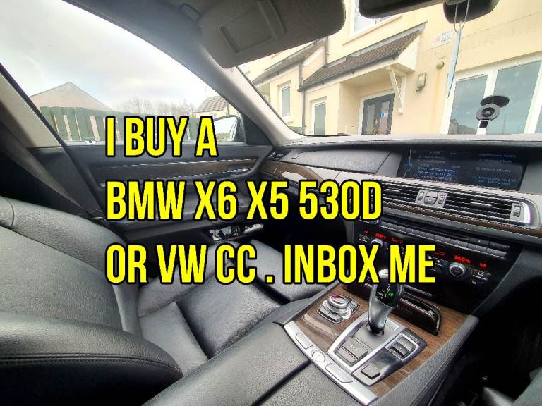 WANTED a BMW X6 X5 M40d M50d or 530d M Sport or VW CC DSG 