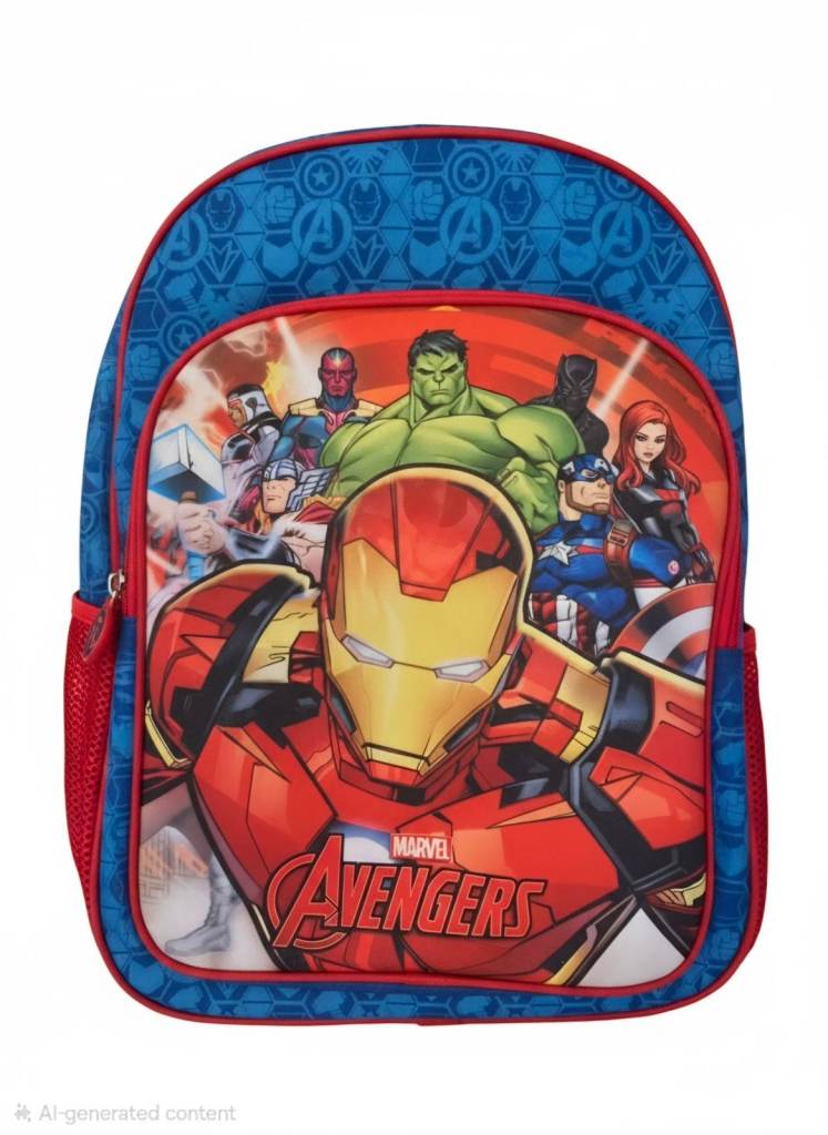 NEW Marvel Avengers Kids Backpack – Blue and Red