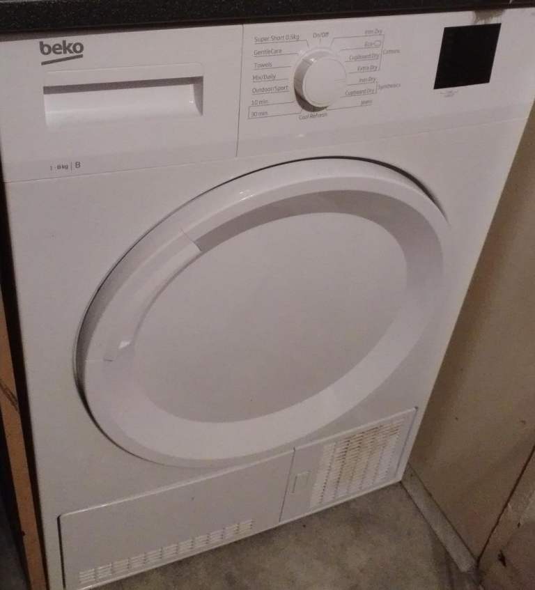 image for 8kg Beko condensed tumble dryer