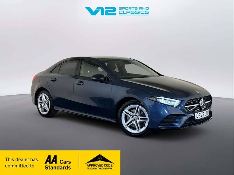 2022 Mercedes-Benz A-Class 1.3 A250e 15.6kWh AMG Line (Executive) Saloon 4dr Petrol Plug-in Hybri...