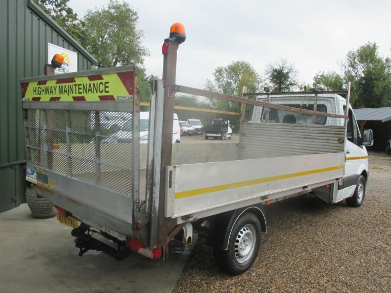 2015 Mercedes-Benz Sprinter 3.5t CDI 313 DROPSIDE FLATBED WITH TAIL LIFT. NO VAT Dropside Diesel ...