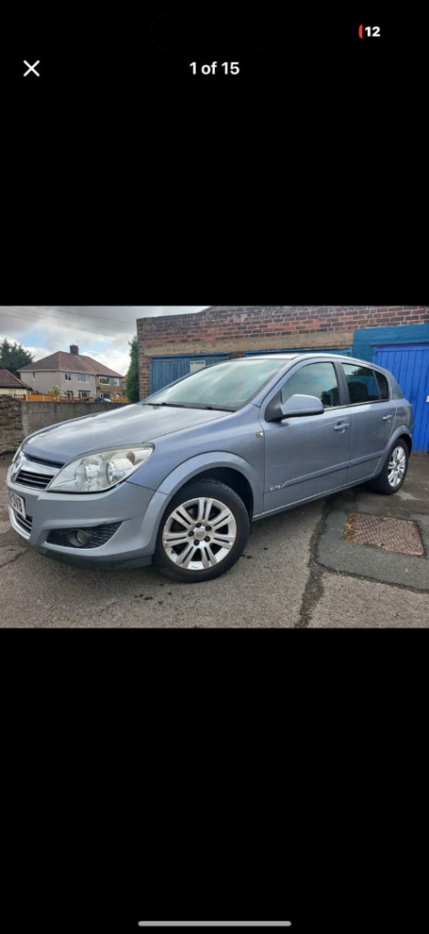 Vauxhall Astra ELITE 2009 1.6 