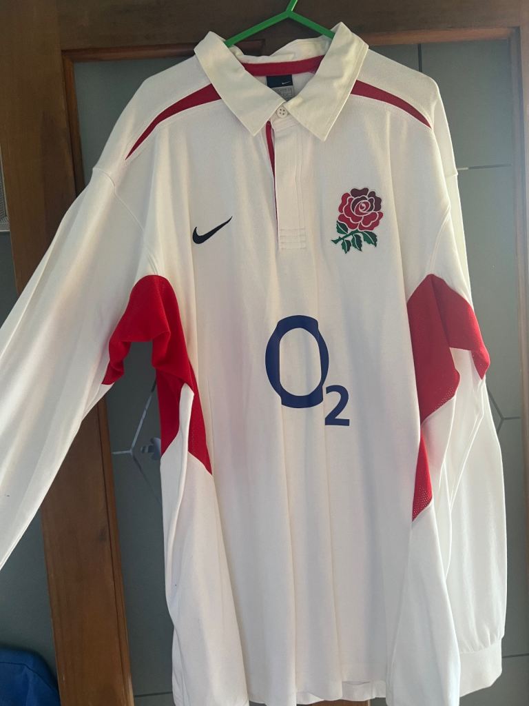 England rugby shirt size double XL