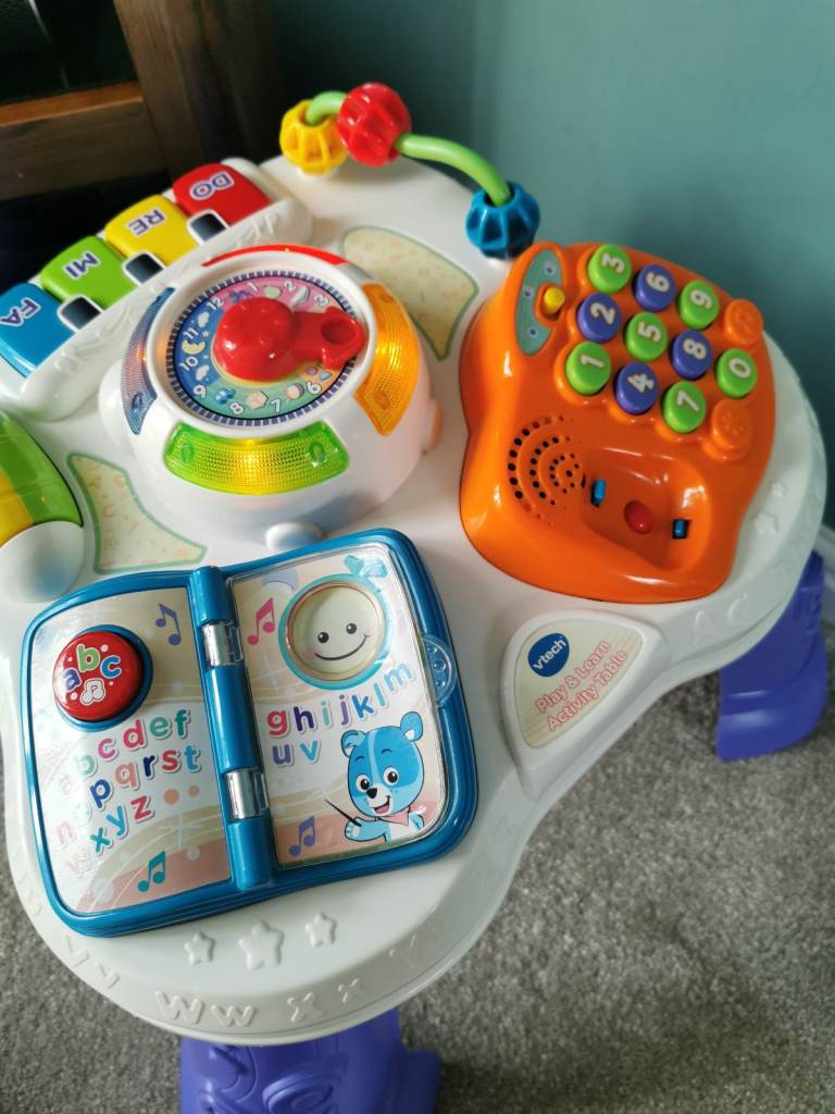 Vtech Play and Learn activity Table musical toy
