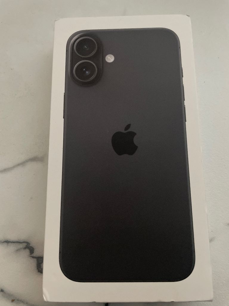 Black iPhone 16 plus 