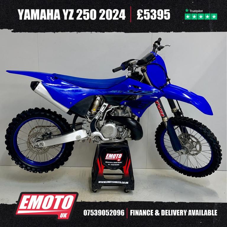 YAMAHA YZ 250 2024 Motocross Bike 250cc @EmotoUK - Finance Available