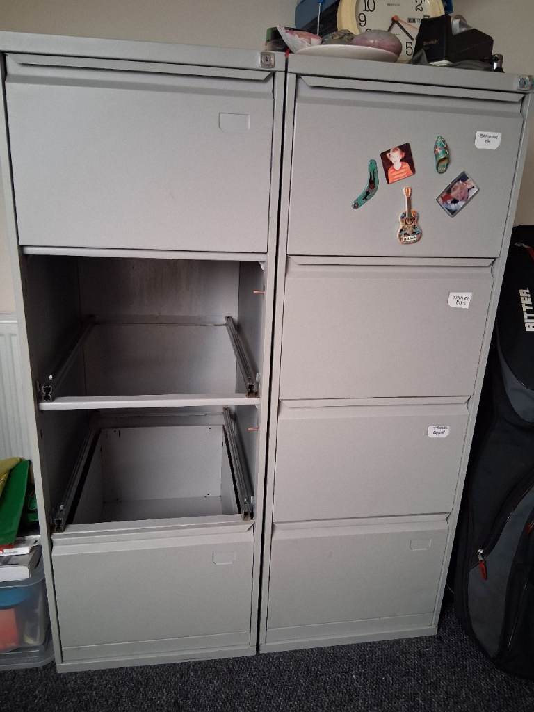 FREE Grey Metal Filing Cabinet