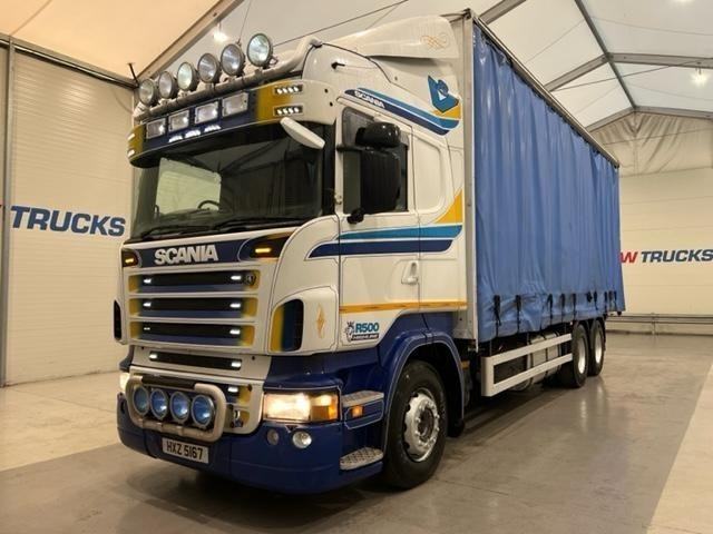 Scania R500 6x2 10 Tyre Rear Lift Curtainsider