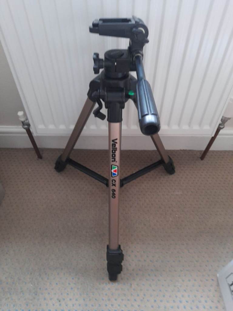 Velbon cx 640 tripod and case