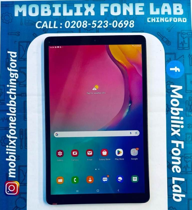 Samsung Galaxy Tab A T515 4G Wifi Unlocked 32GB 2GB RAM Black Good Used Working Condition
