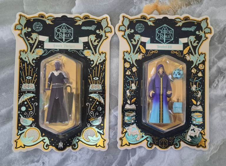 Critical Role Dungeons and Dragons Figures Essek Thelyss & Hooded Gill 