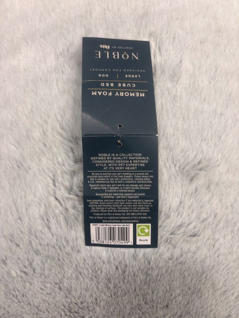 Noble luxury dog bed 