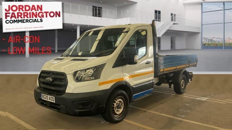image for 2020 20 reg FORD TRANSIT 350 SINGLE CAB RWD ALLOY TIPPER WITH AIR-CON 25K MILES