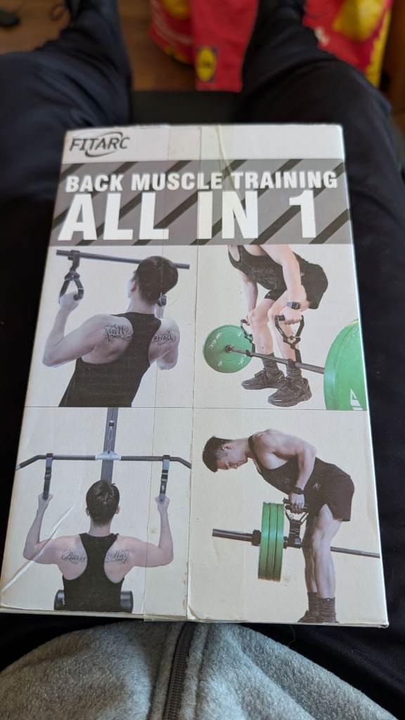 Fittarc Back Muscle Training All In 1 - Grip Adjustable Handle, New