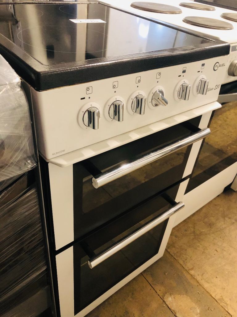 🚚 flavel 50cm wide electric cooker with double oven and dual grill can deliver £139