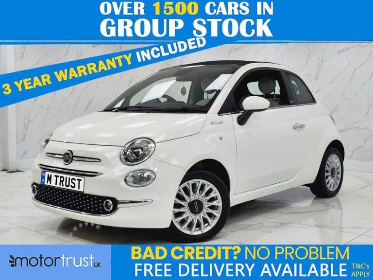 2021 Fiat 500C 1.0 MHEV Dolcevita Convertible 2dr Petrol Manual Euro 6 (s/s) (70 bhp) Convertible...