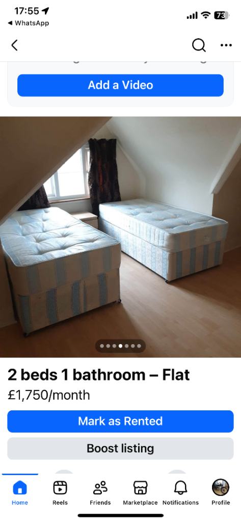 One/two bed flat Willesden Green 