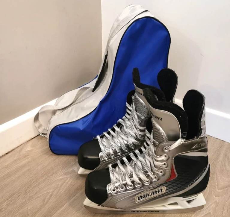 Ice Hockey Skate Skates Bag Ice Skating Bag Large Capacity BLUE size UK 5 - UK 9 BRAND NEW