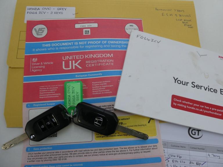 2014 Honda Civic 1.8 i-VTEC S 5dr Auto *9 SERVICES+BT+DAB+AUX+AUTOMATIC+LOW MILES* HATCHBACK Petr...