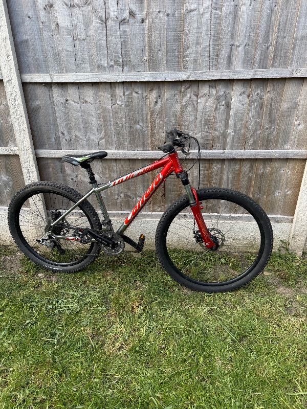 Carrera Vulcan 26” wheel 21 speed 16” frame bike 