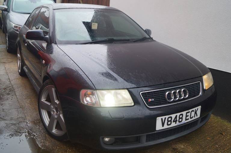 1999 Audi S3 1.8T Quattro 225bhp (BAM) 6- Speed Black Xenon Recaro 18" Project✔