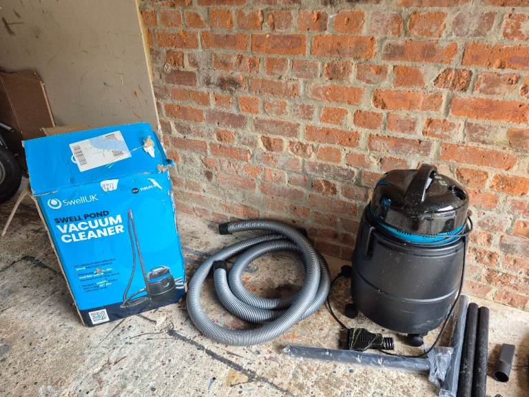 Pond vacuum used once