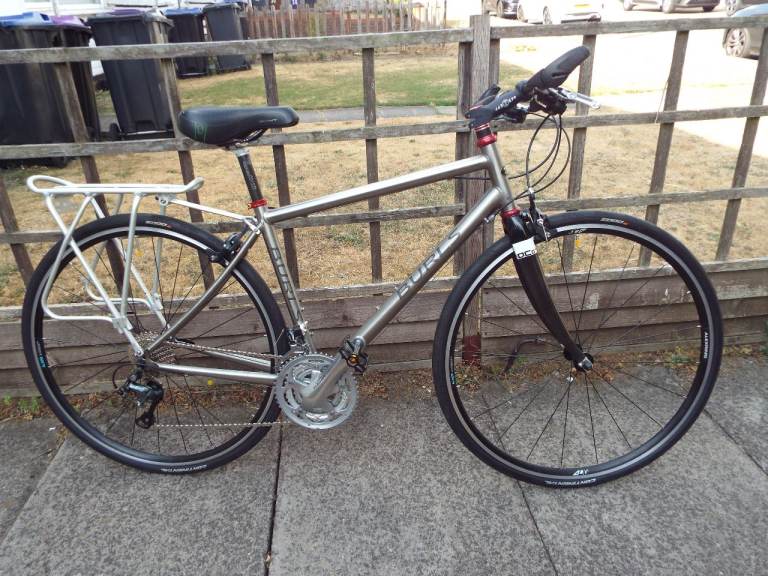 Burls Titanium Touring Road Audax Light off road/Gravel Bike Fully rebuilt