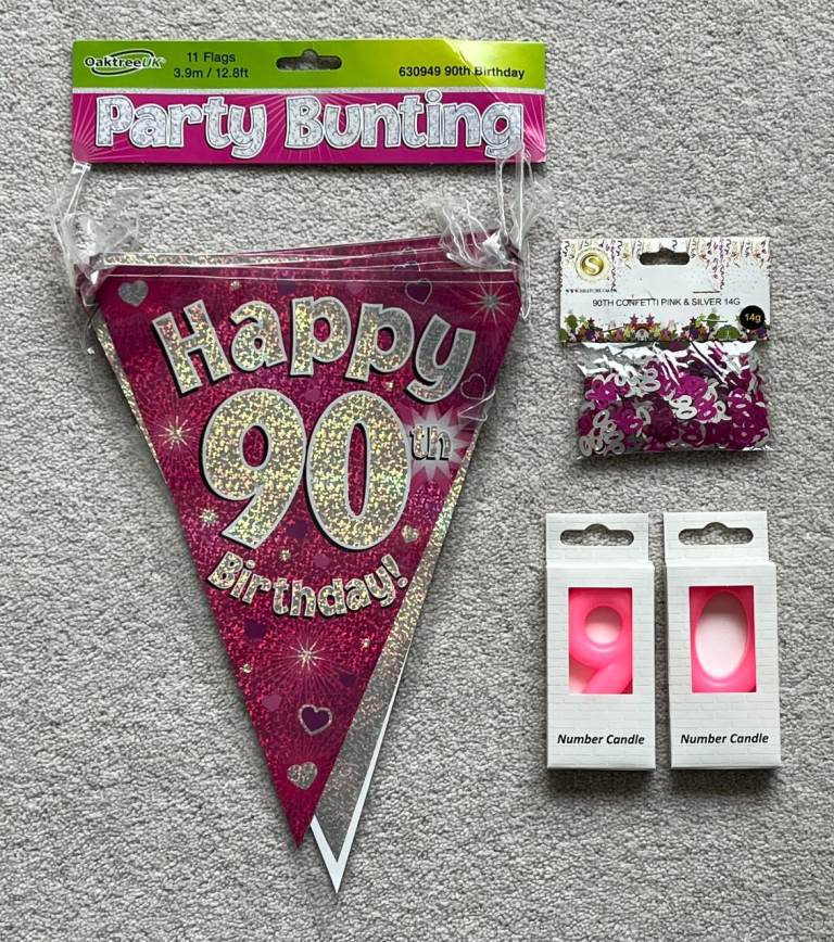 FREE - 90th Birthday Party Bundle