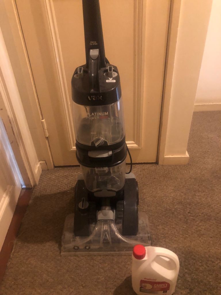 Vax platinum power max carpet cleaner 