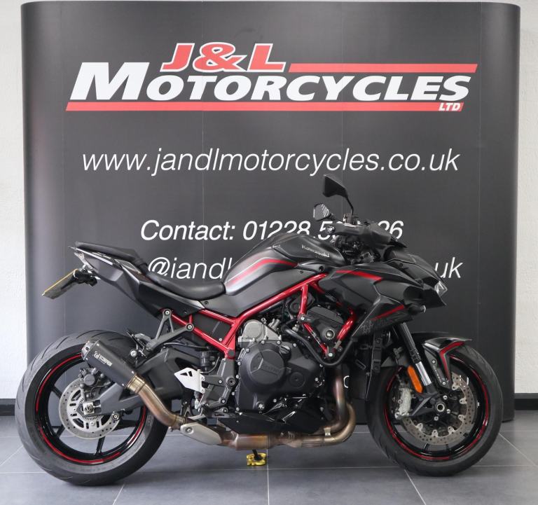 Kawasaki Z H2. K Tech rear shock. Very low miles.