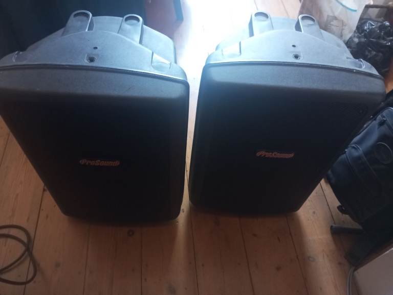 Prosound passive speakers (x2)
