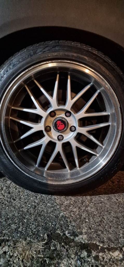 Set Of 4 Axe EX1 18 Inch Alloy Wheels & Tyres - 5X114.3 - ET 45 - 6.5J/7J