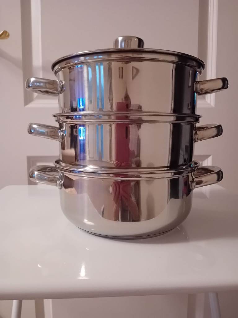 3 Tier Stainless Steel Steamer
