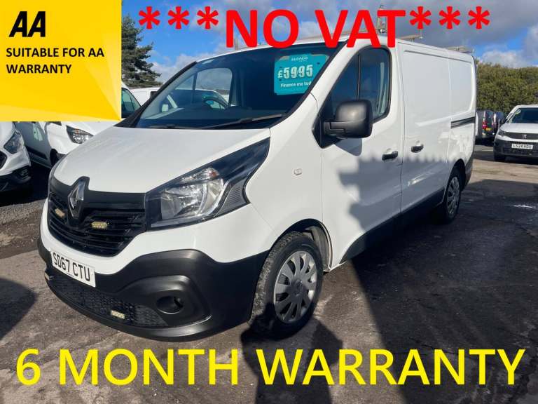 2017 Renault Trafic SL27 dCi 120 Business Van PANEL VAN Diesel Manual