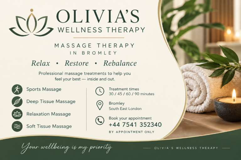 Massages services in Bromley South 