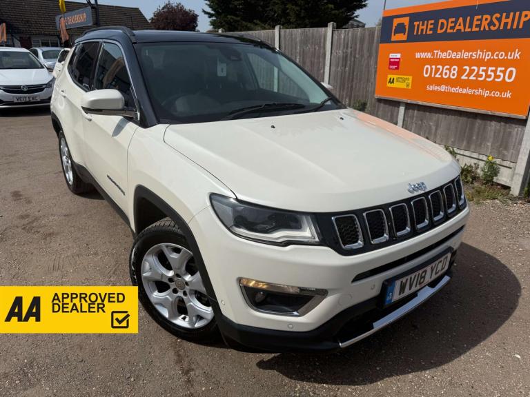 2018 Jeep Compass 1.4 Compass Limited Edition MultiAir II 4x2 5dr SUV Petrol Manual