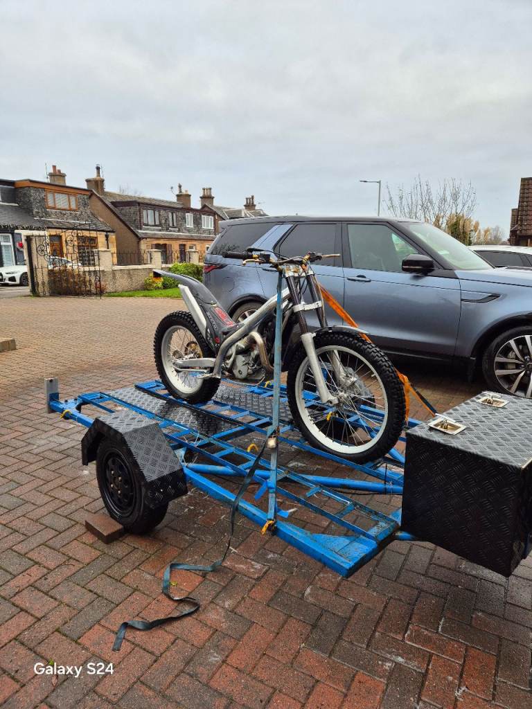 GasGas 300cc Trials Bike & Trailer
