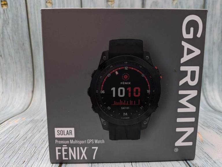 Garmin Fenix 7 Solar 47mm (Slate grey with black band)