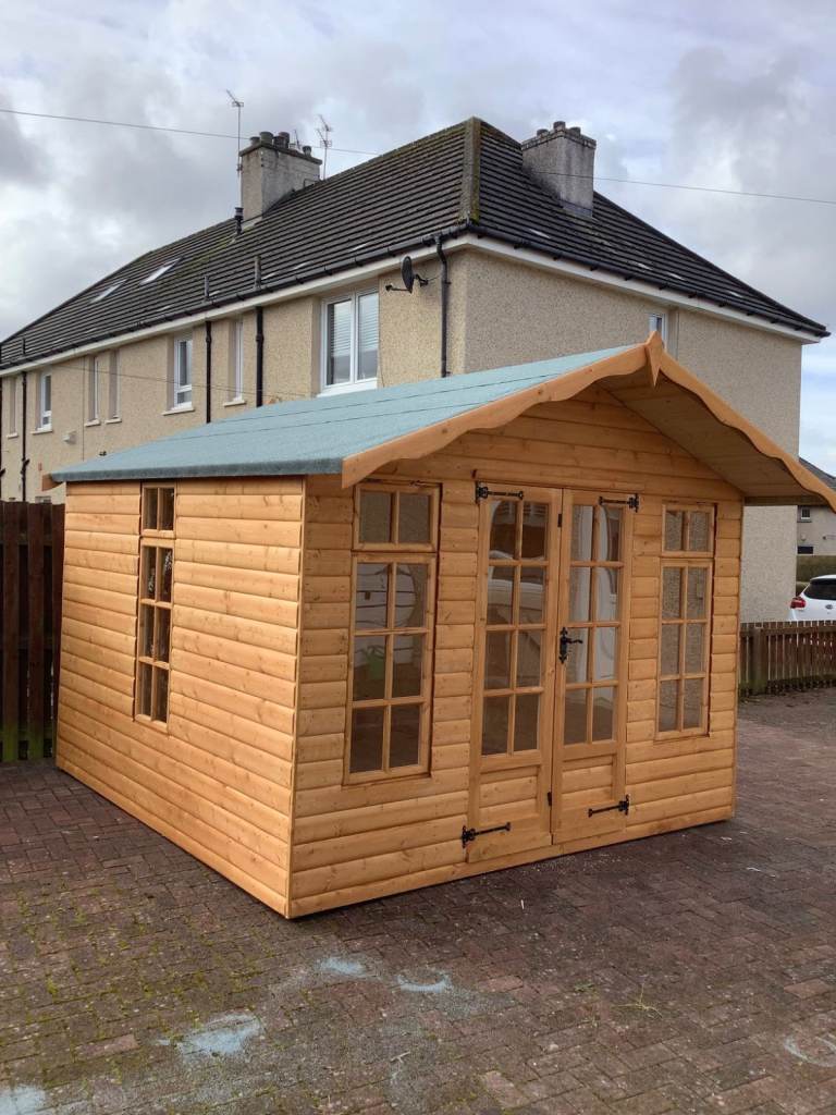 Look at our 10x10 Summerhouse 20mm Log